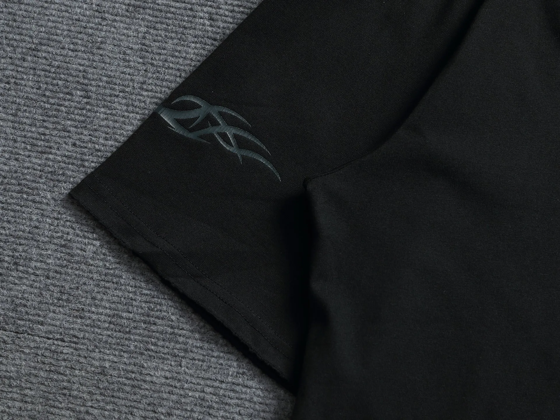 BALENCIAGA 2026 Logo ， Retro Same Style T 320 Versatile : Black Size：XS S M L